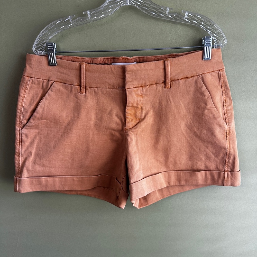 Dear John Orange Jean Shorts